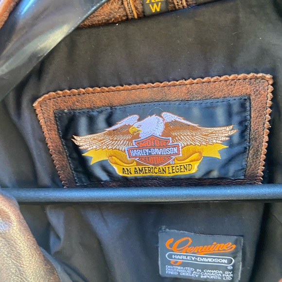 XL Women’s HD leather riding jacket - Picture 4 of 4